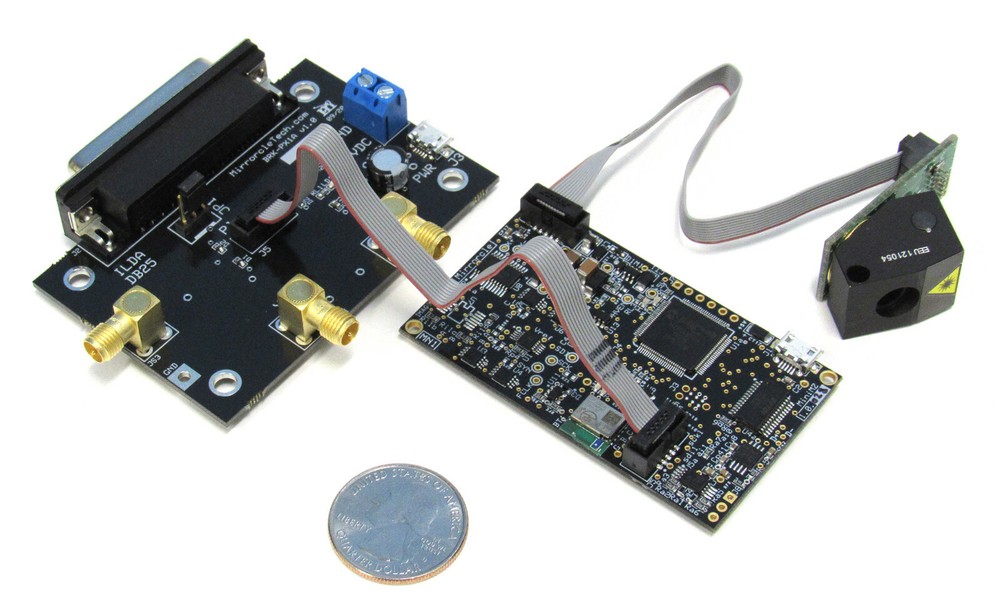 Mirrorcle Playzer X-Series (MEMS-based Vector Graphics Laser Projector)