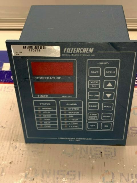 FILTERCHEM FC-1060RS TEMPERATURE CONTROLLER