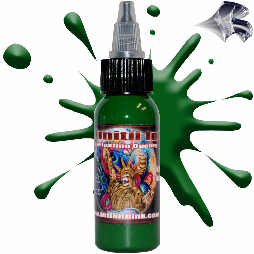Infinitii Grass Green Tattoo Ink 1 oz