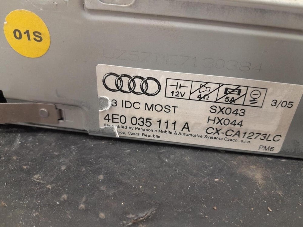 Audi A6 2005 C6 Cd Changer - 4e0910111e 4E0910111E