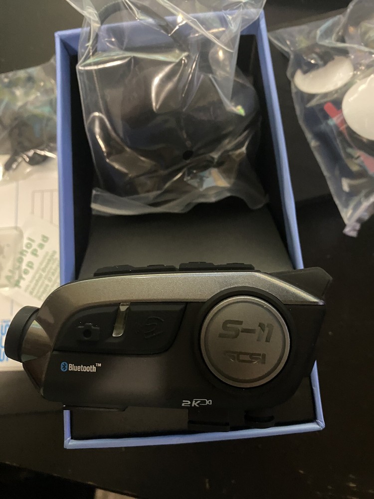 S11 Motorcycle Bluetooth Headset with HD Camera SCSETC Intercom And Action Cam