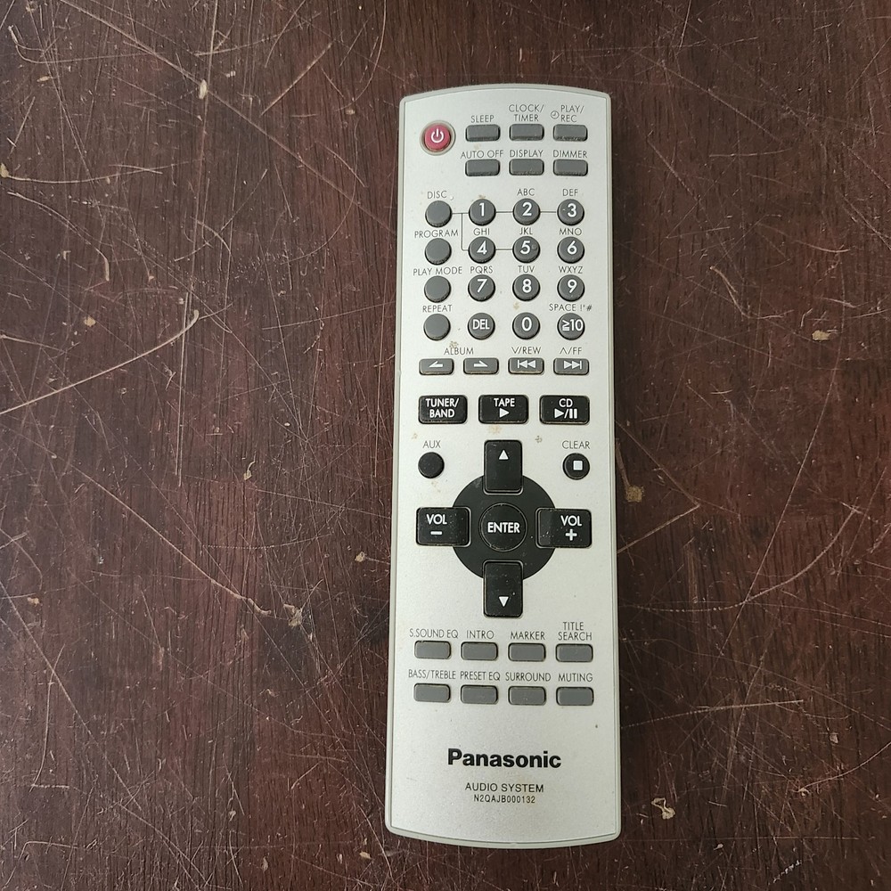 Panasonic SA-PM31 Stereo System CD Changer Main Unit W/ Remote DIM SCREEN READ