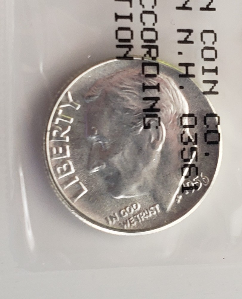 1956 Roosevelt Dime Uncirculated