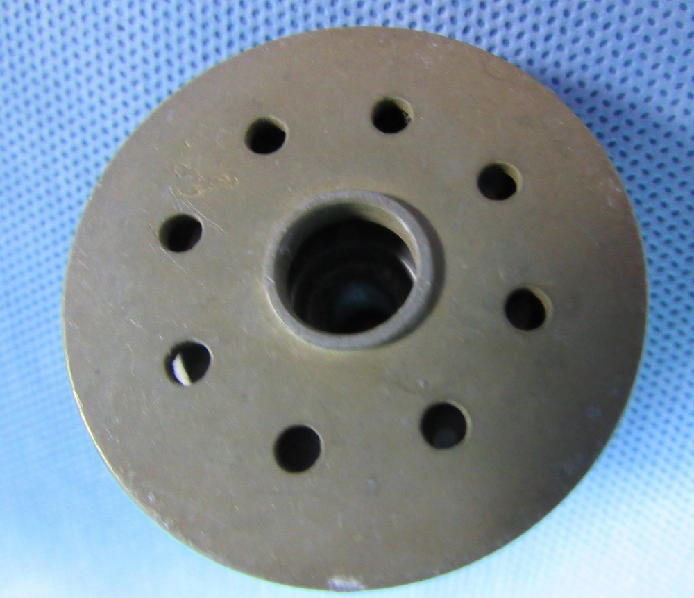 Lot 8 Mixed Rotary Control Knobs Vernier Dials Aluminum Plastic Assorted Vintage
