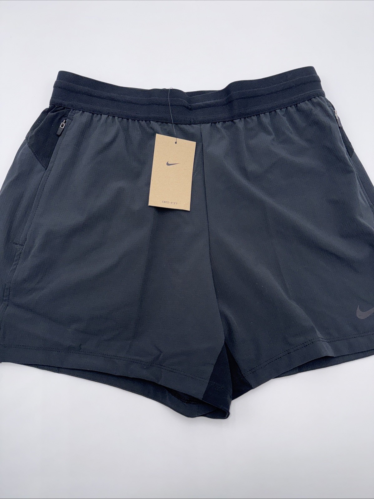 $75 Nike Men’s Flex Rep Dri-FIT 5" Unlined Fitness Shorts FN3002- Black- Medium