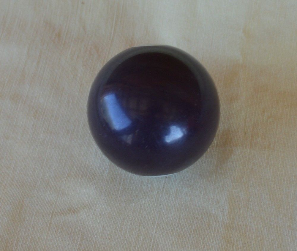 Vintage Pool Ball No. 4 Solid Dark Blue Replacement Re-purpose