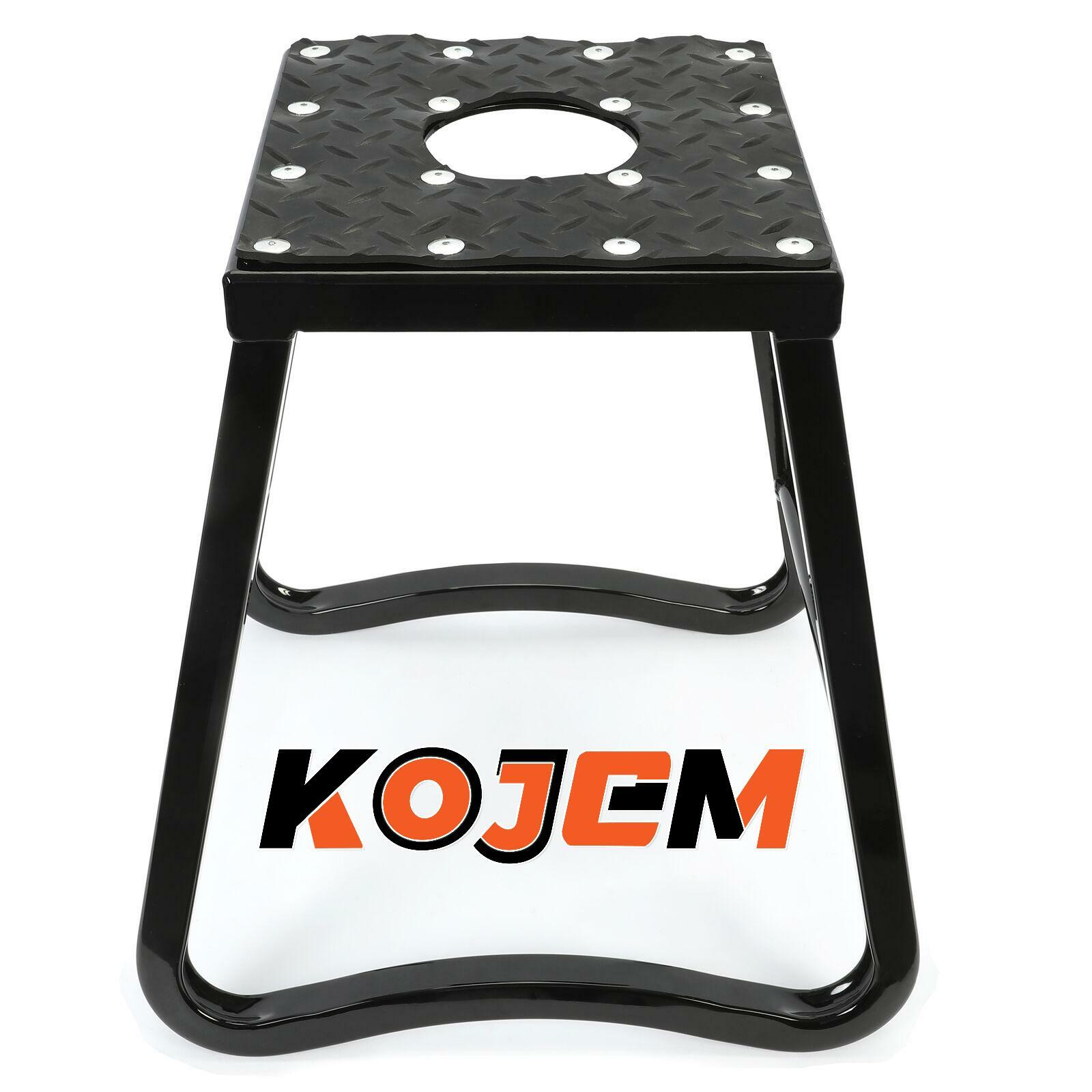 Motorcycle Motocross Dirt Bike Panel Stand 880 LBS Removable Black