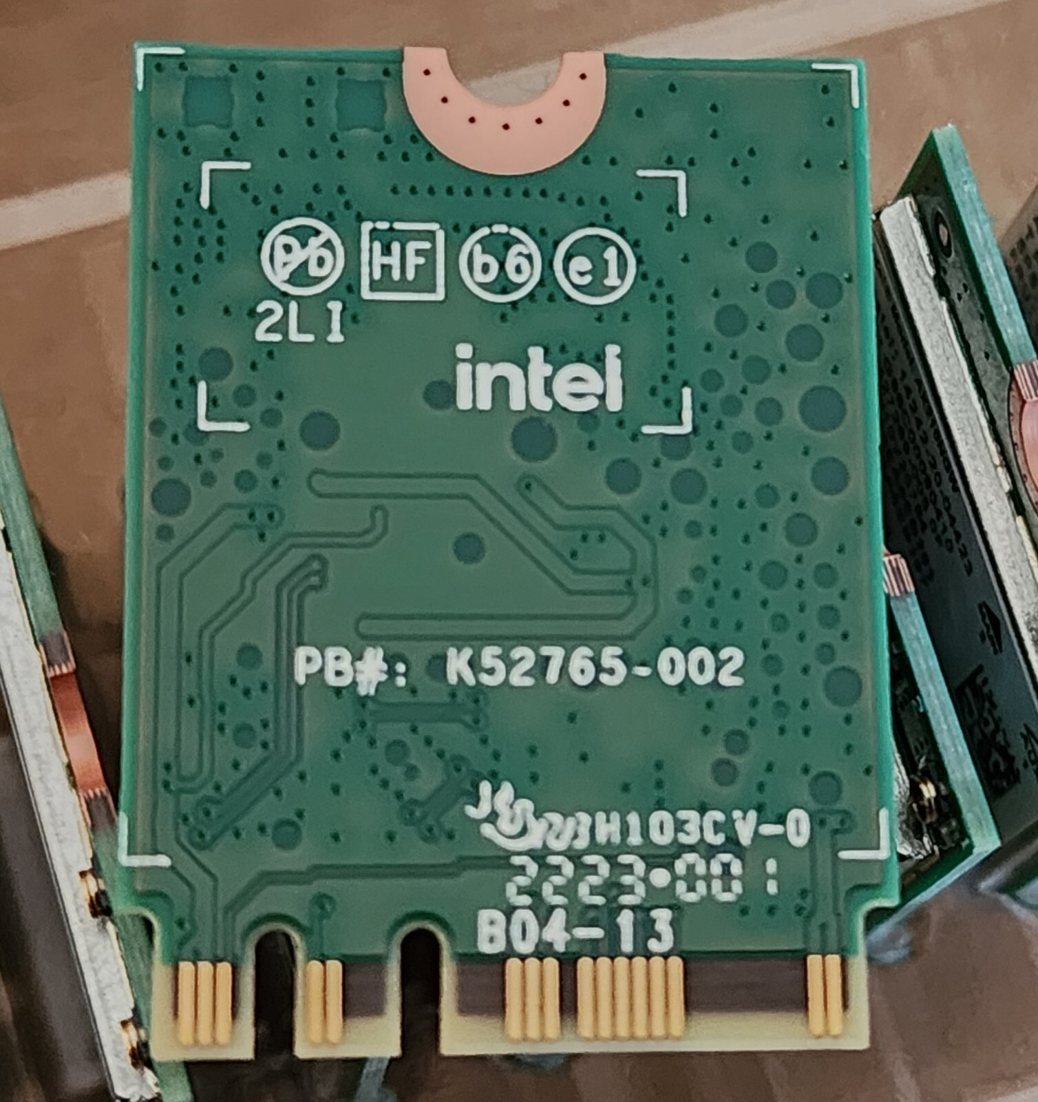 Intel AX210 WiFi 6E Card M2 2230 | Tri-Band | BT 5.2 | for Lenovo T15 Gen 1