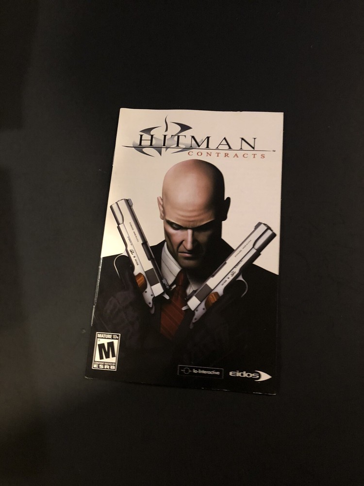hitman contracts ps2 Manual Only