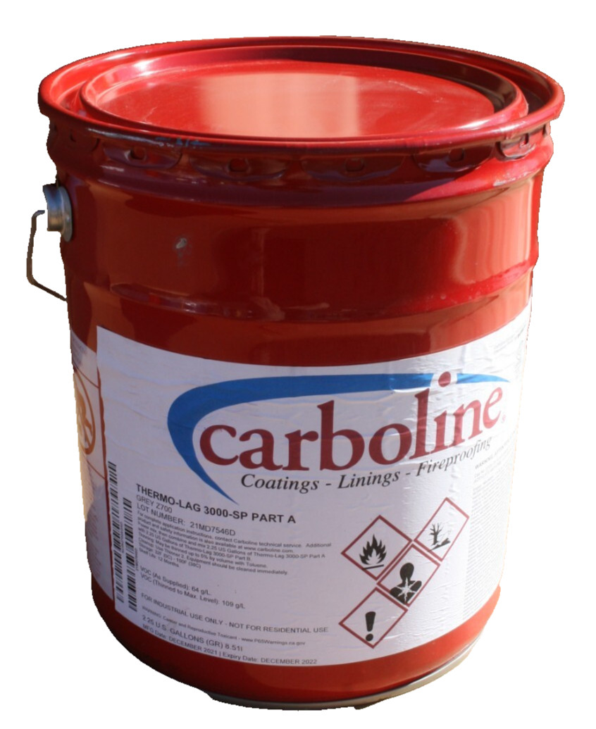 Carboline Thermo-Lag 3000-SP Part A Fireproof Coating 2.25GL - Grey