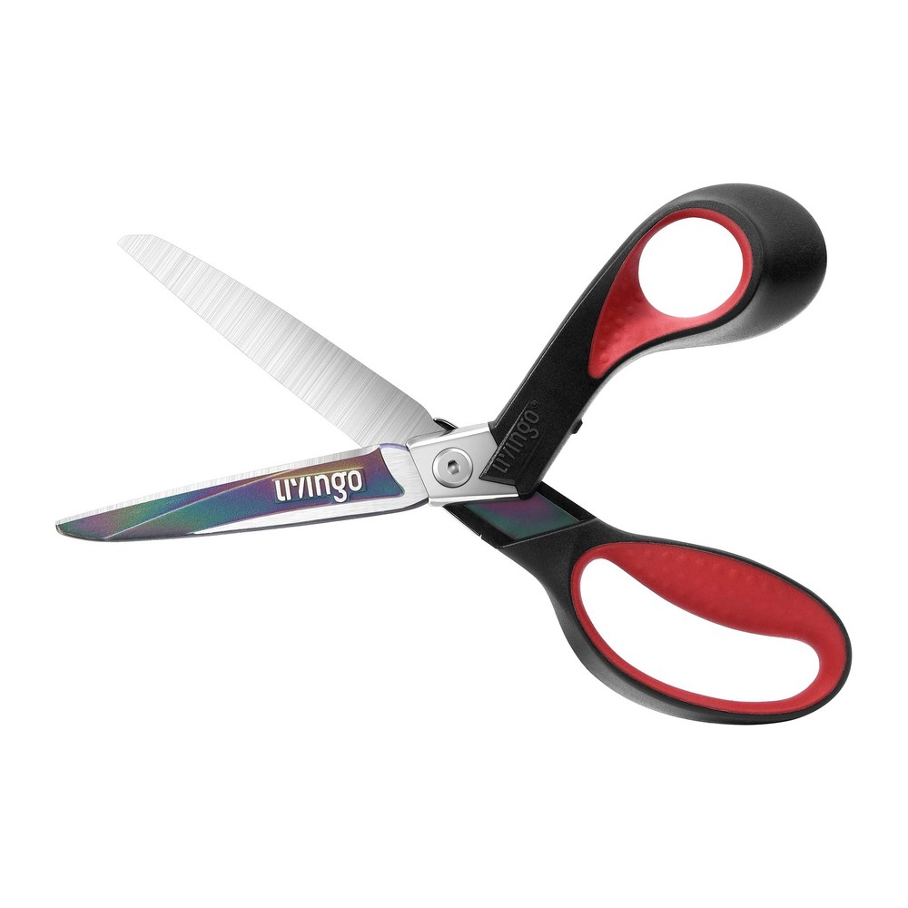Industrial Scissors Heavy Duty: 9" Professional Multipurpose Shears Sharp Sta...