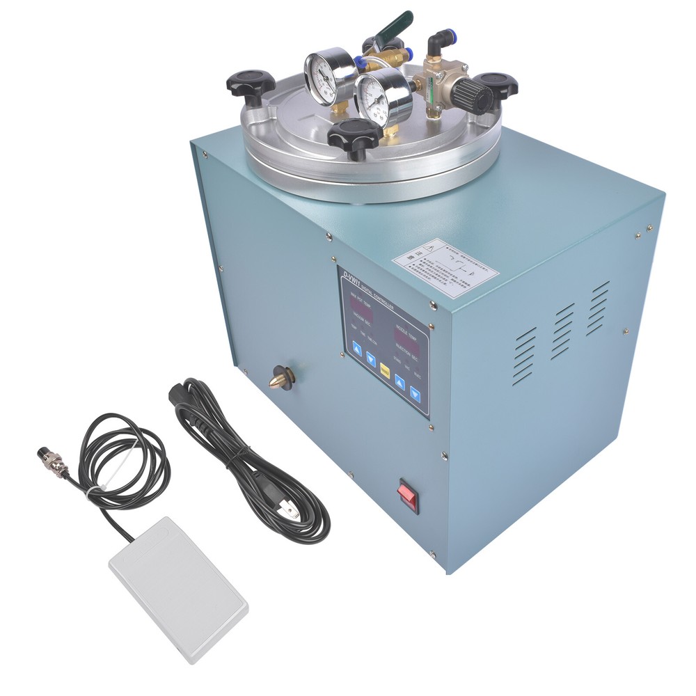 Digital Wax Injection Machine Vacuum Wax Injector with Auto Clamp & Controller