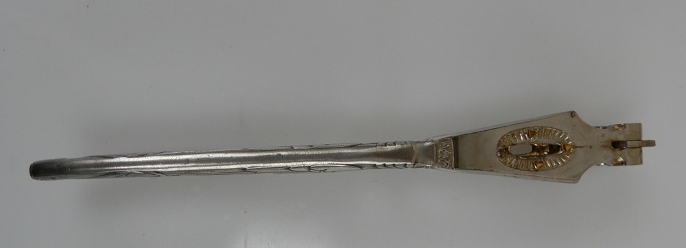Stoeker Germany Nut Cracker Eagle Handles 1920 Chromed Steel Old kitchen Tool