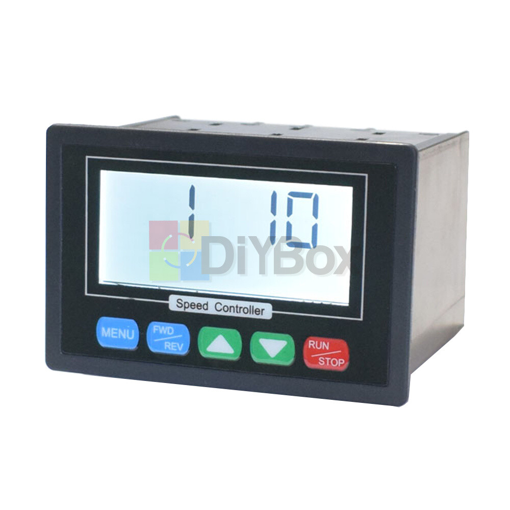 DC 10-55V LCD Digital Display PWM DC Motor Speed Controller with Remote Control