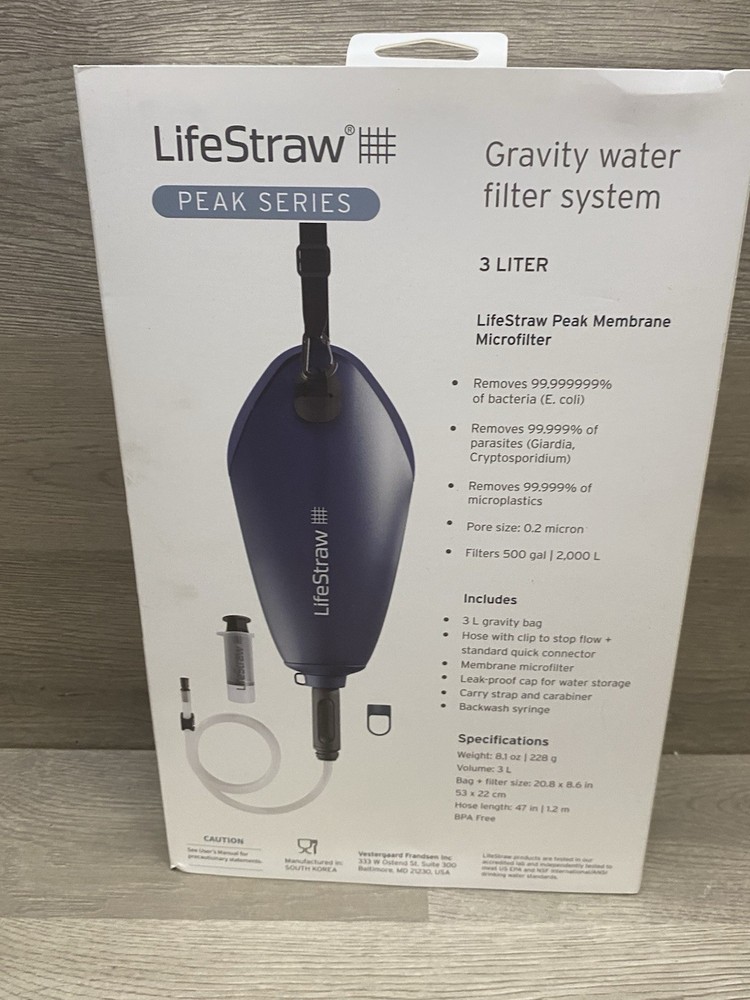 Lifestraw Peak 3L Gravity Water Filter System