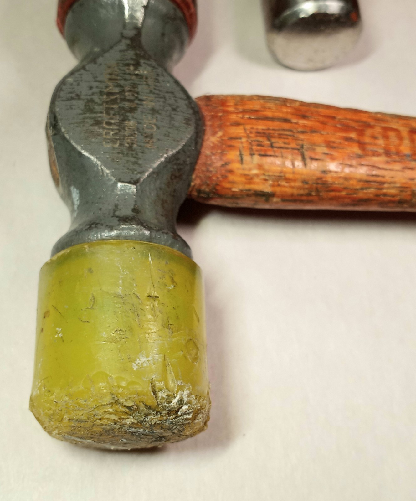 3pc Vtg Craftsman Hammer Lot Ball Peen 12 Oz, 4oz, Soft Face Mallet 6 Oz. READ