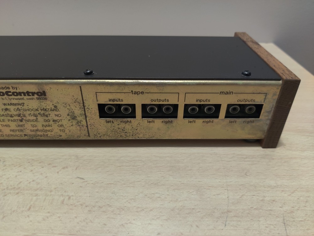 Audio Control Model 520 Series B Stereo Equalizer Subsonic Filter - See Video!