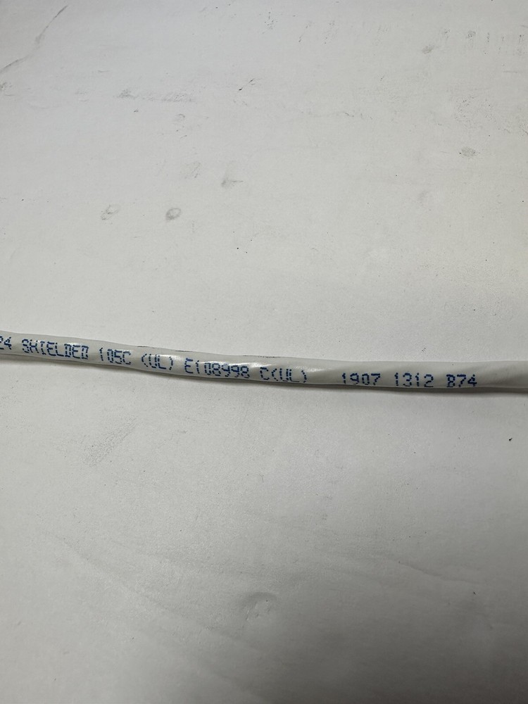 20ft Belden YM 24/8C Conductor Shielded Computer/Instrumentation Cable White