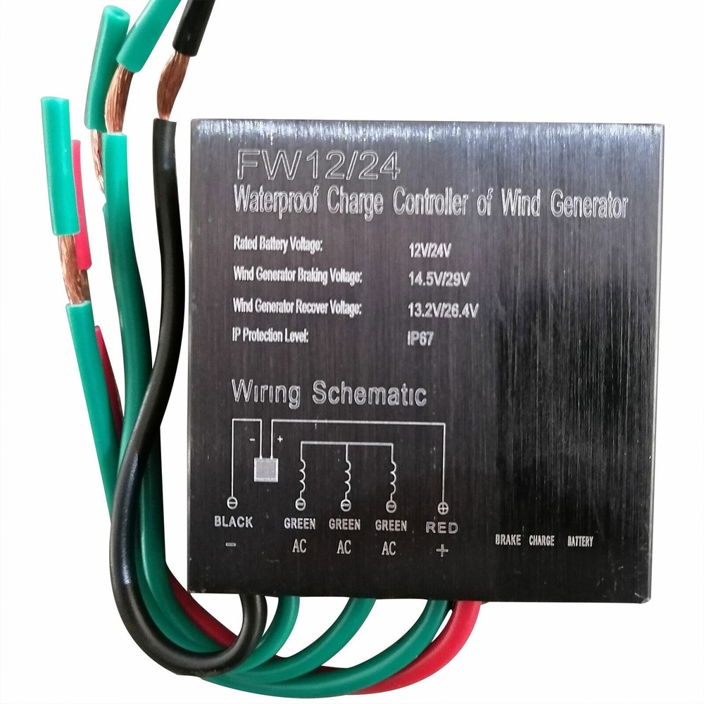 3-blade Wind Turbine Generator 24V Wind Turbine Generator with Controller