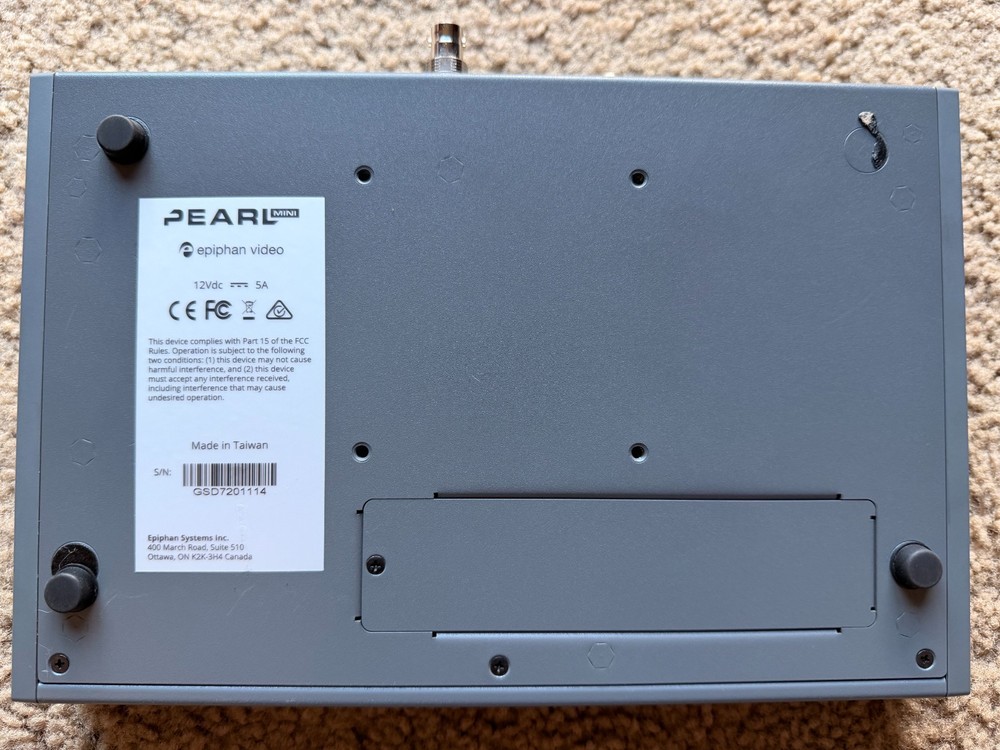 Epiphan Pearl Mini Video Encoder Streamer Recorder ESP-1440