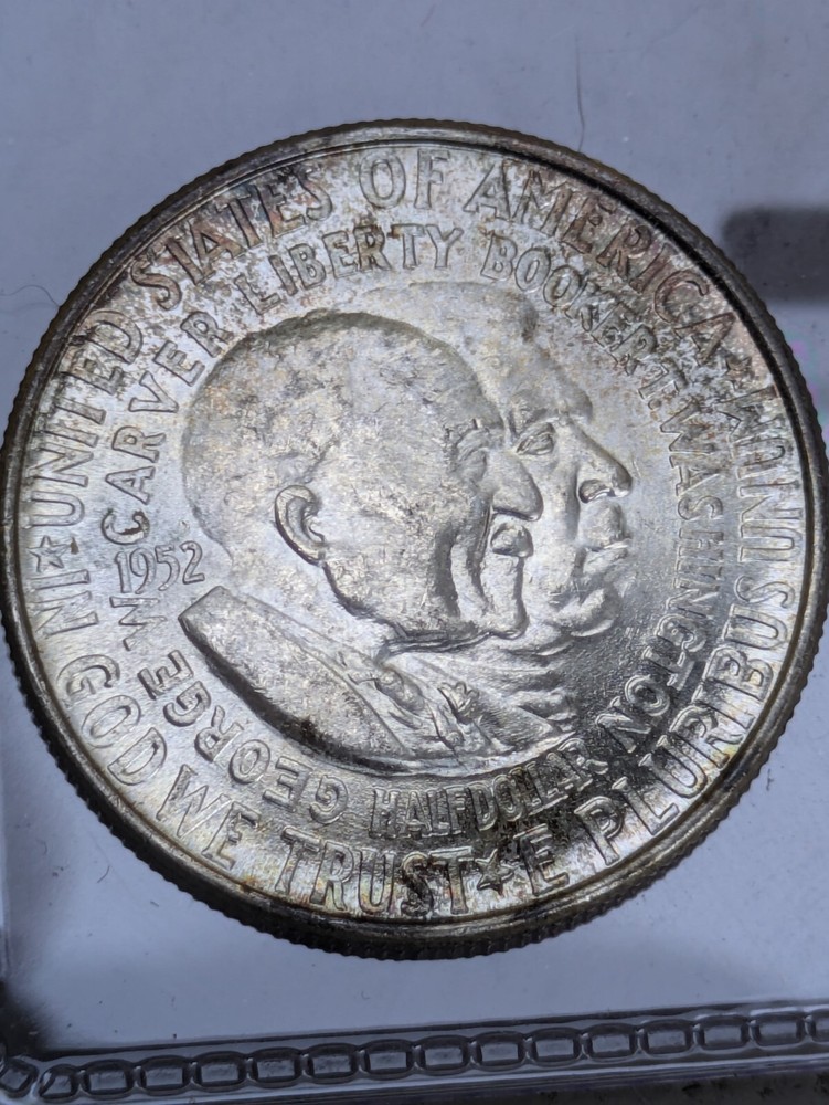 Uncirculated 1952 Washington Carver Silver Commemorative Half Dollar