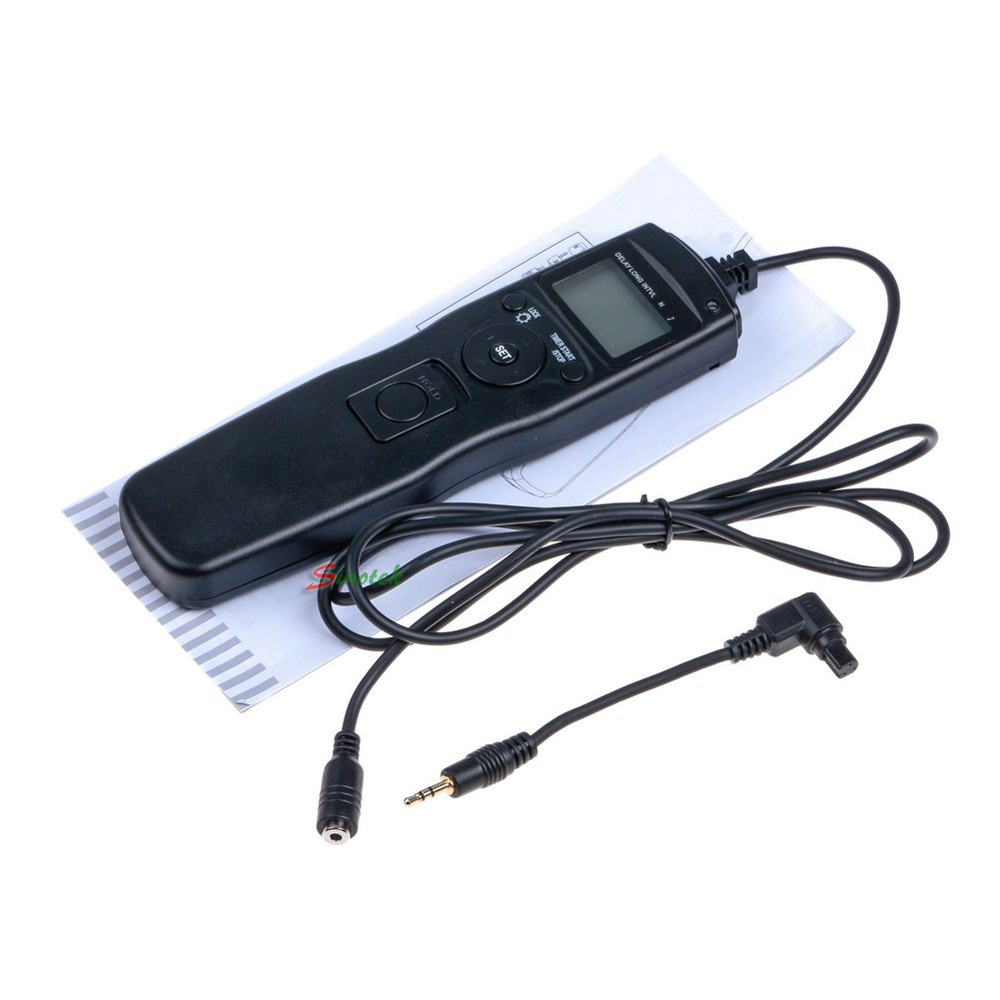 Intervalometer Timer Remote Control Shutter F Canon EOS 50D 40D 30D 20D 7D 5D II