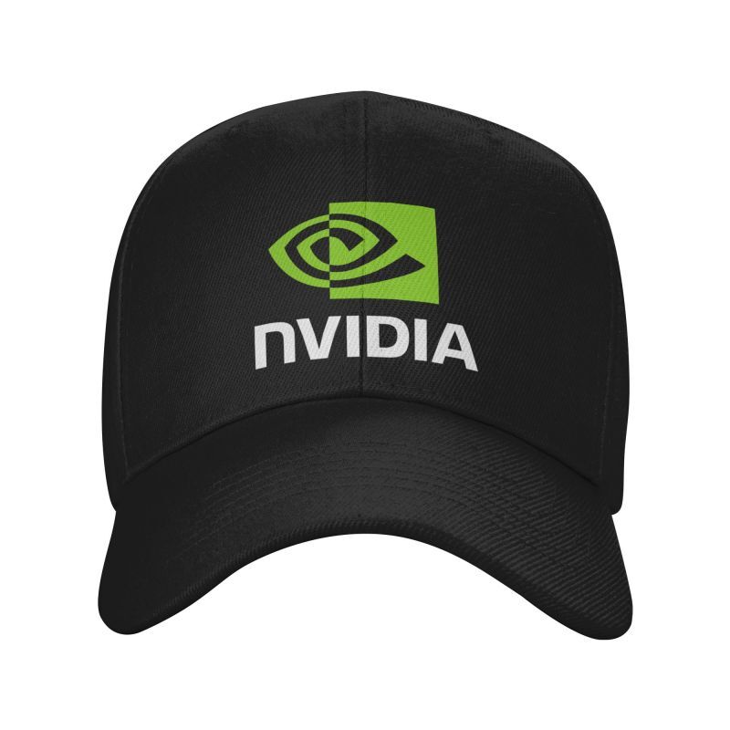 nvidia logo Denim Hat Adjustable Baseball Cap