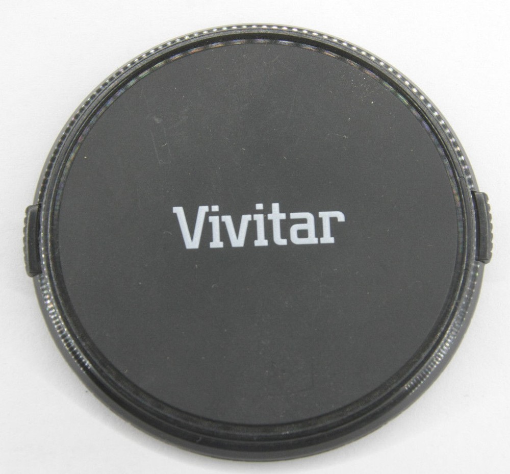 72mm  - Front Snap On Lens Cap - Vivitar - USED E46U