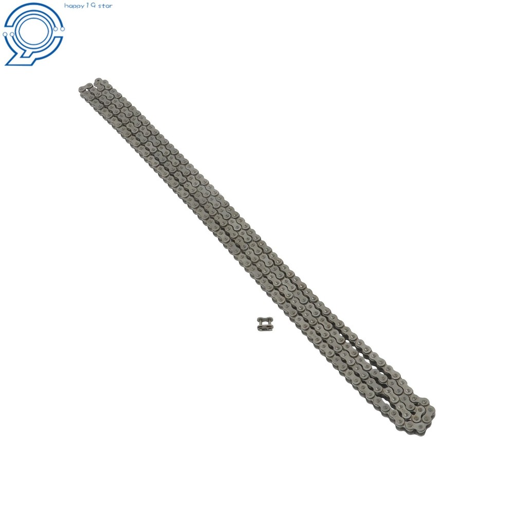 Replacement #40H Heavy Duty Roller Chain 10Ft with 1 Connecting Link