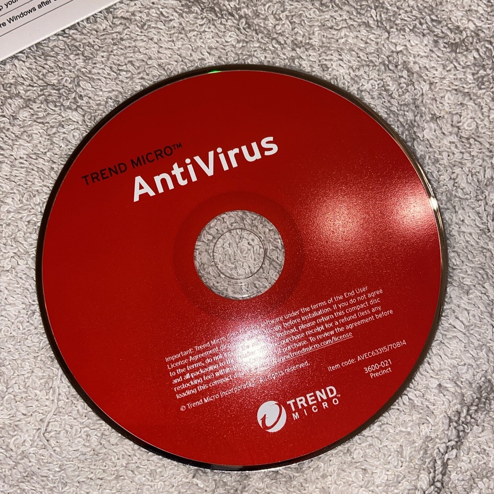 Trend Micro Antivirus 2008 (TAV085772)