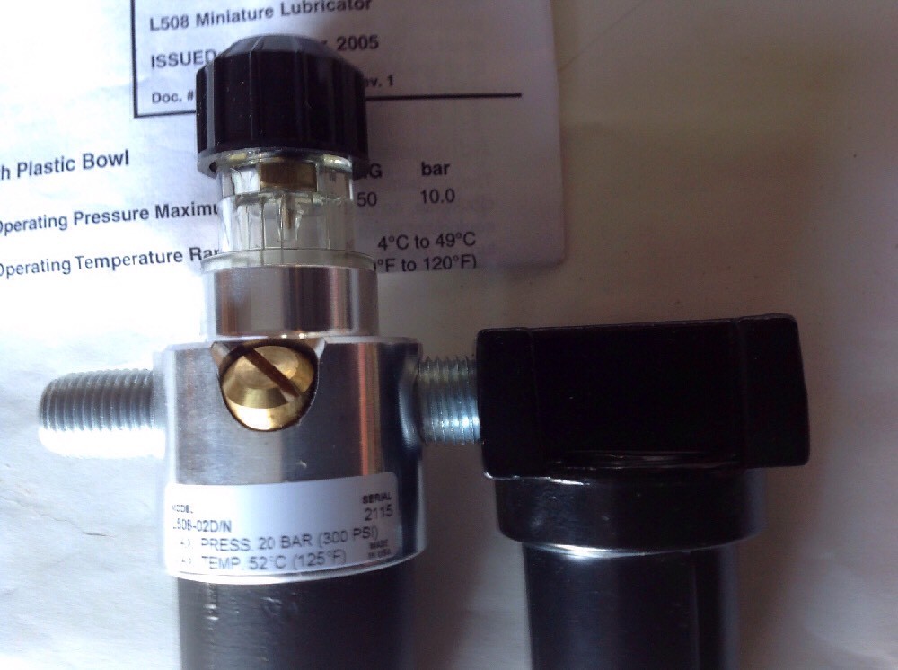 Parker Miniature Lubricator L508-02