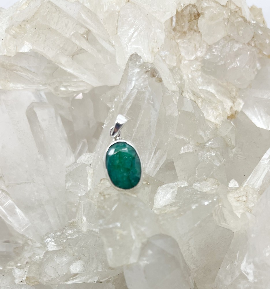 Emerald Pendant $50