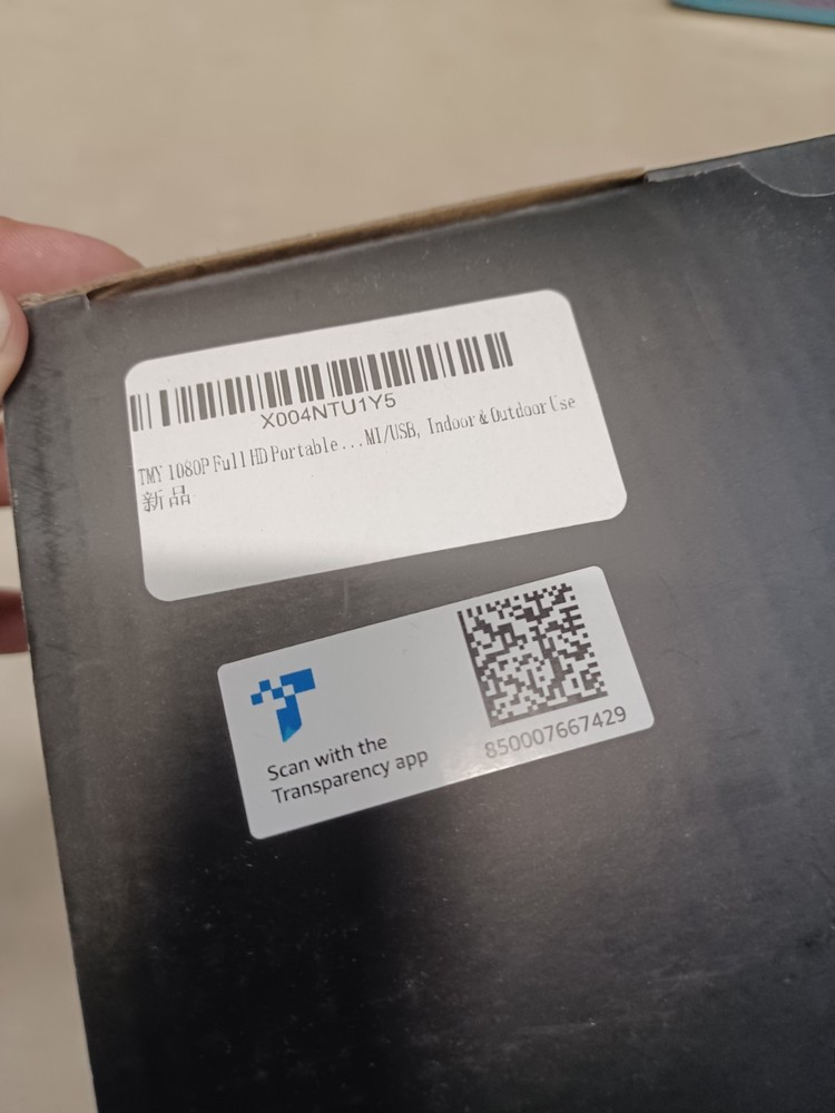 TMY Mini Upgraded Bluetooth Projector 1080P Full HD Portable