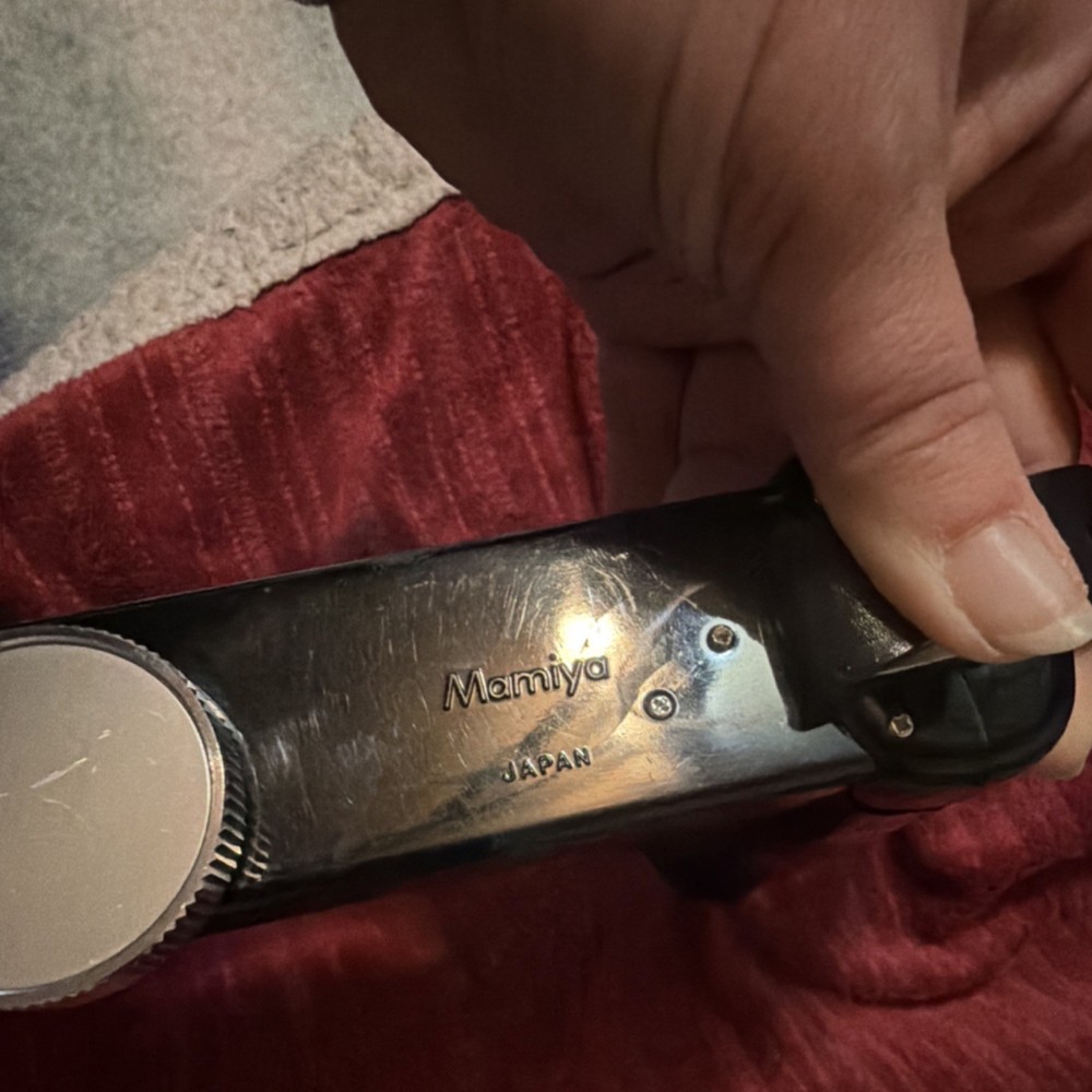 Mamiya L Bracket Camera Flash Bracket with Padded Grip