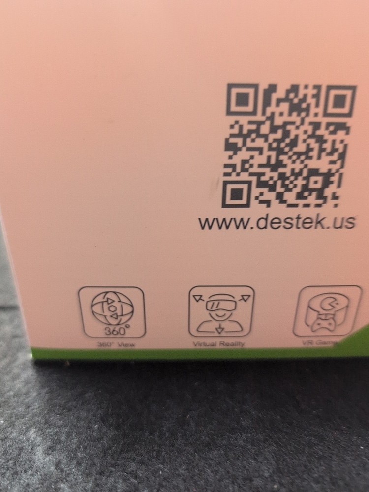Destek V5 Virtual Reality Headset With Bluetooth Remote Brand New