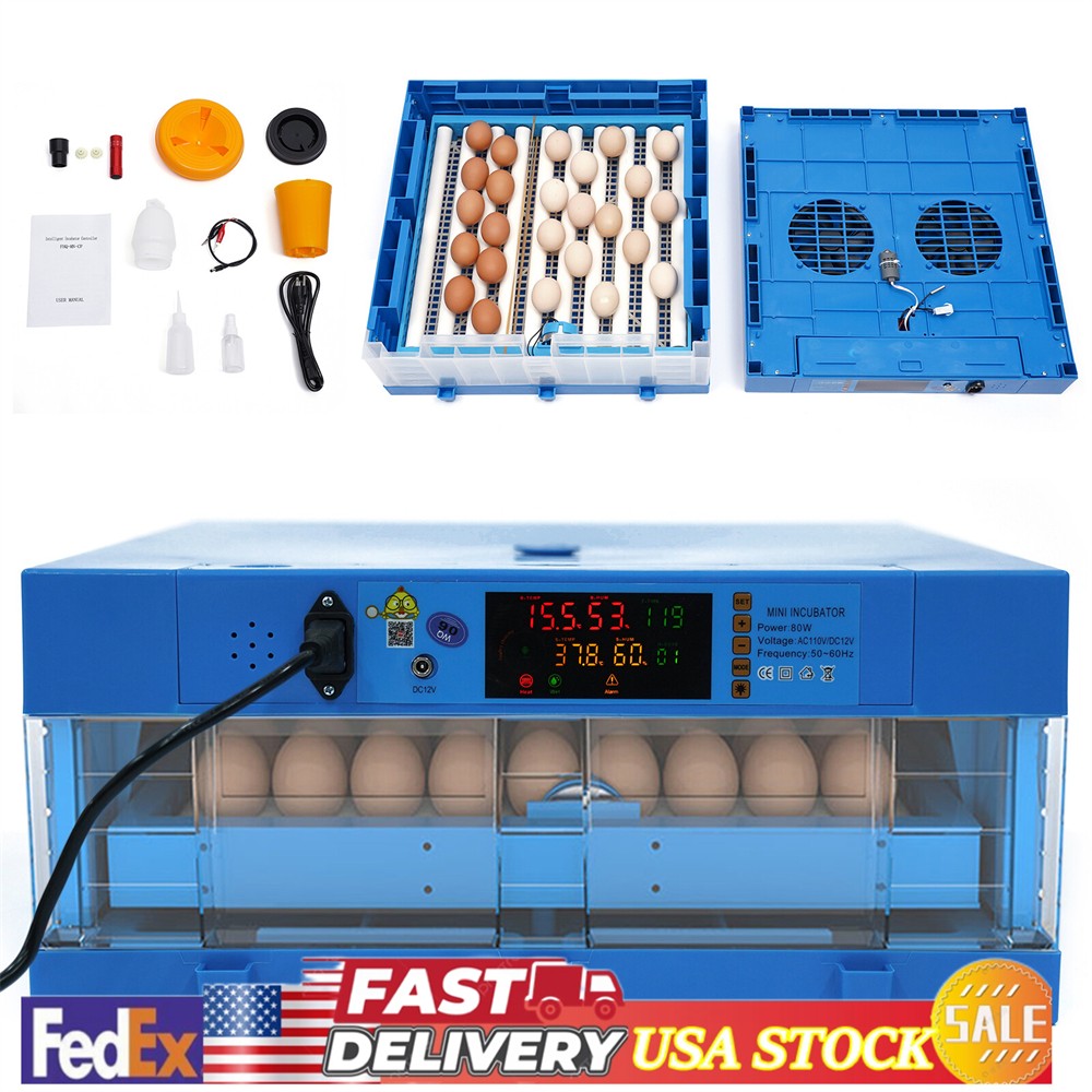 Chicken Quail Chick Hatcher Incubators Automatic Egg Incubator For Hatching Eggs