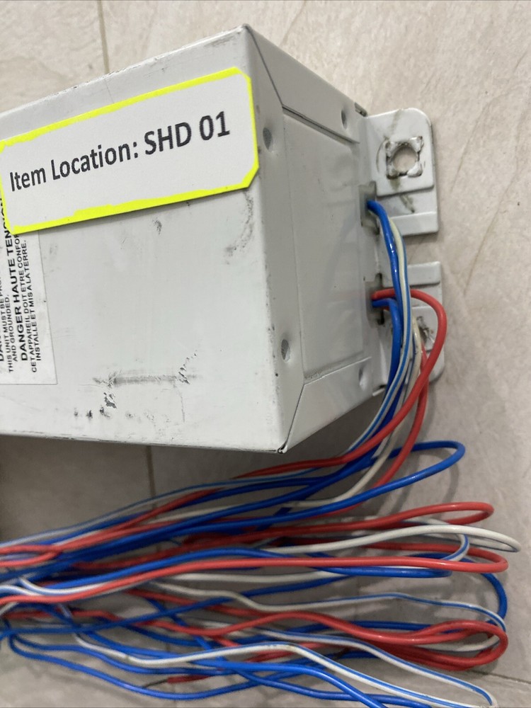 ALLANSON HIGH OUTPUT RAPID START BALLAST 496-AT277V