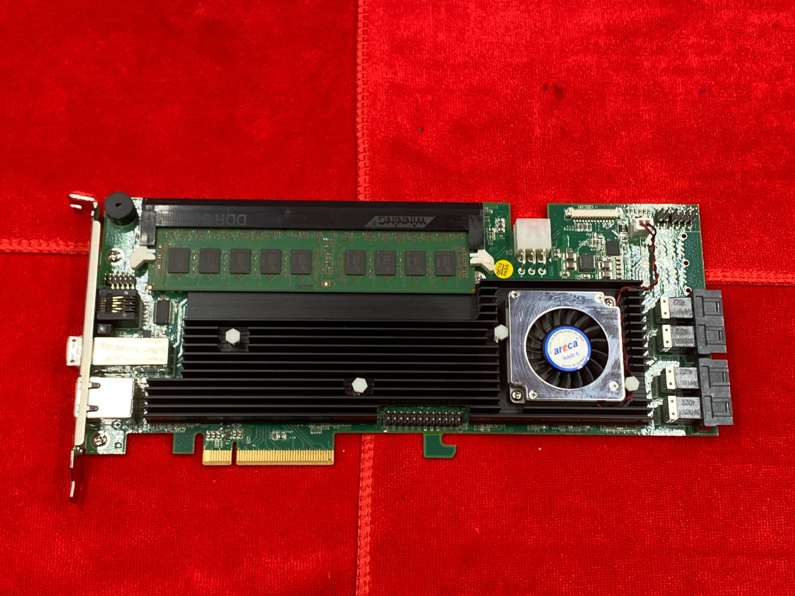 ARECA ARC-1883IX-16 SAS 12GB/S RAID CONTROLLER PCIE 3.0 X 8 LANES + 8GB CACHE