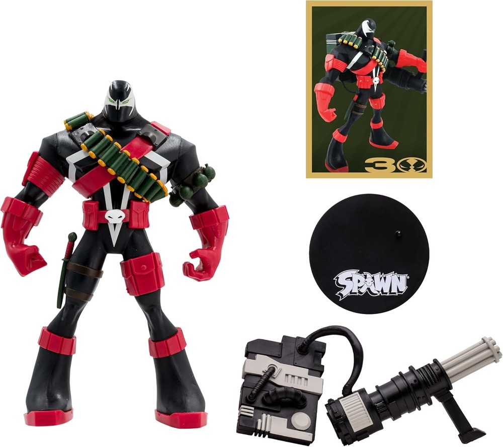 McFarlane Toys - Commando Spawn (Digitally Remastered) 7in Figure, 30th...