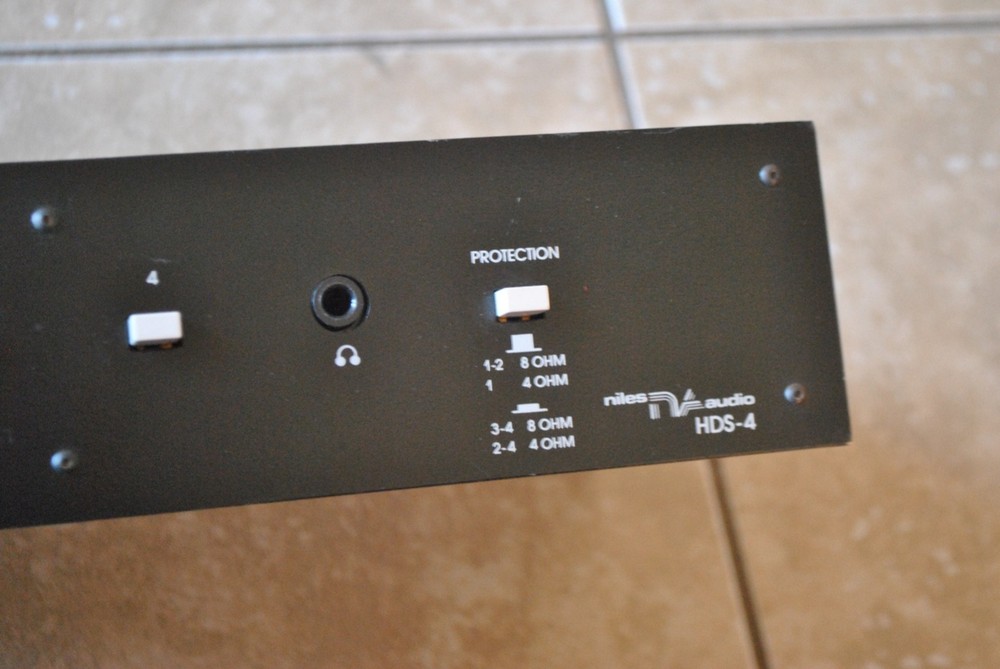 niles audio hds-4 speaker selection system