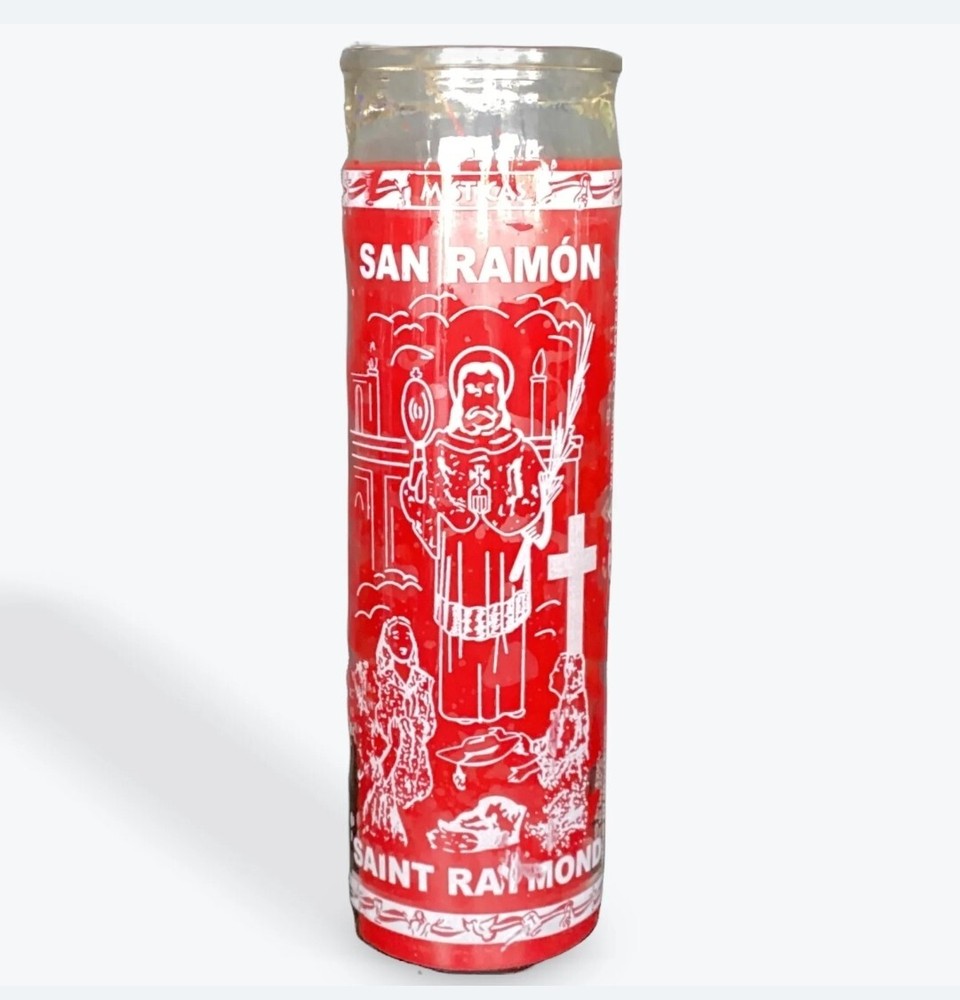 San Ramon Red Candle