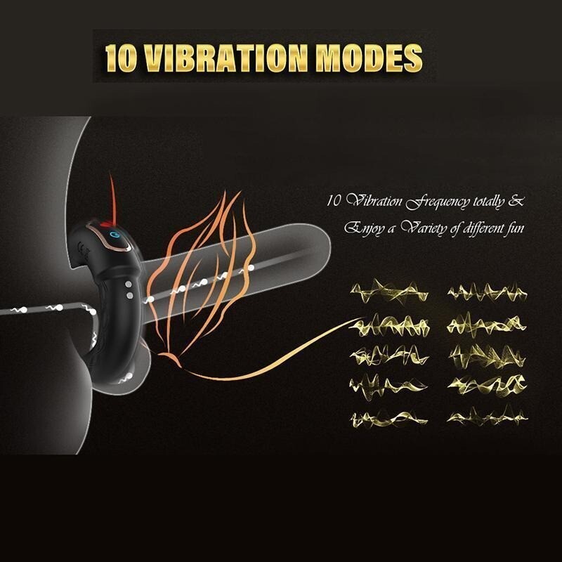 Men Electric Penis-Stretcher Enhancer-Ball-Scrotum-Ring-Delay-Ejaculation&Heated
