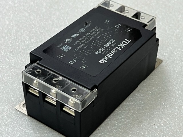 TDK-Lambda RSMN-2006 Power Line EMC Filter Used