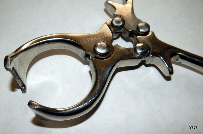 Stainless Steel Bloodless Livestock Castrating Forceps