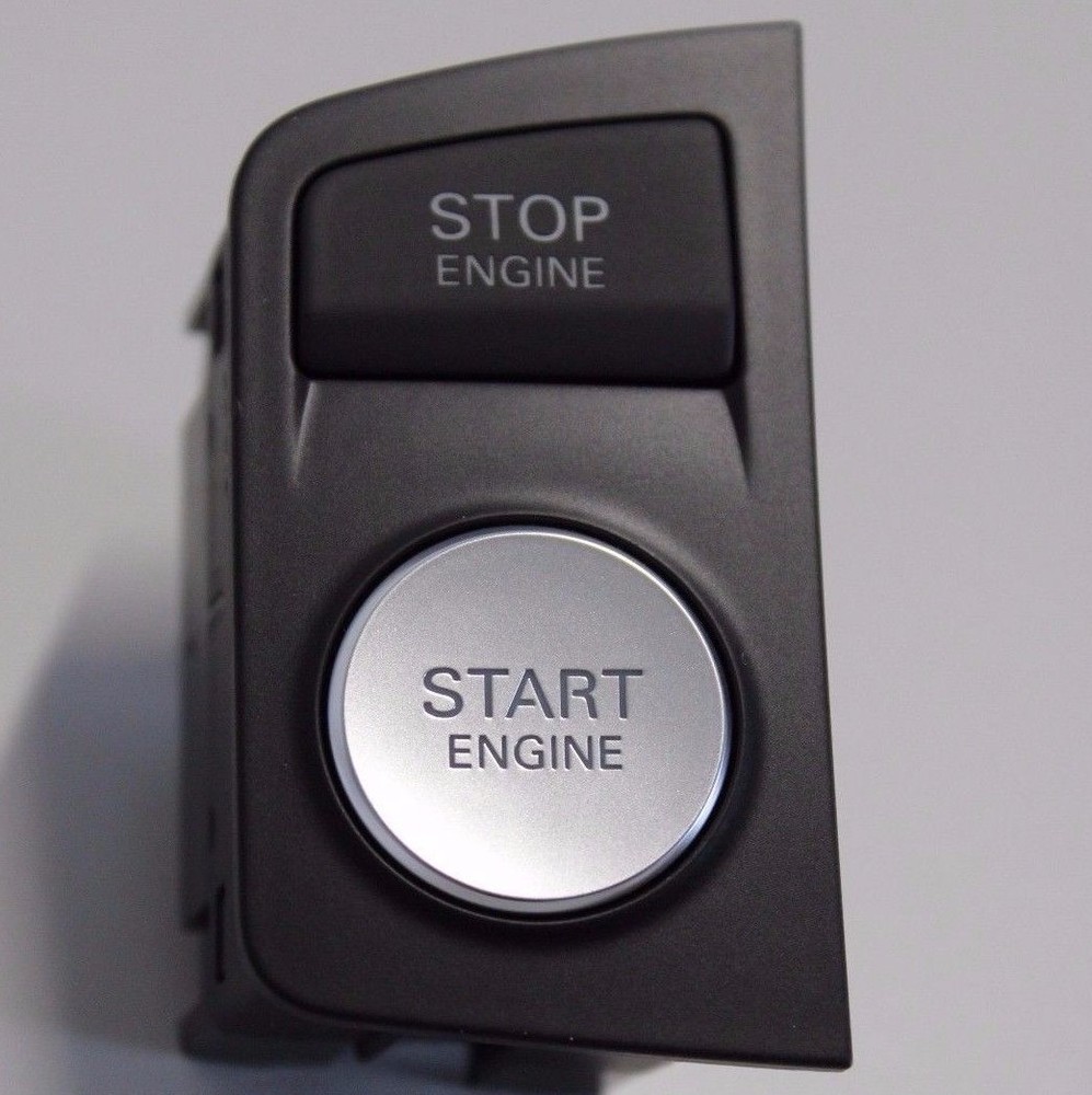 Original Audi A6 4F start stop switch button keyless chrome switch C6