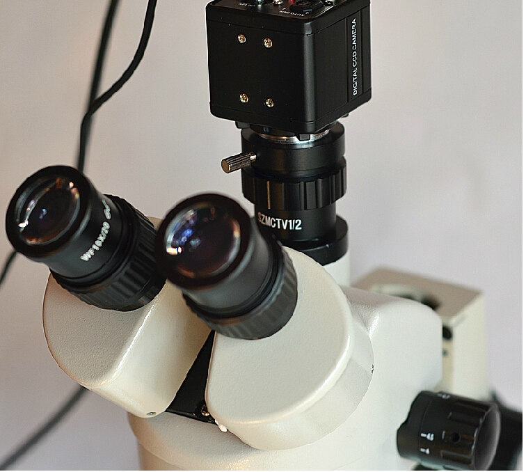 New 0.5X 1/2 CCD C-MOUNT Lens Adapter CCD Video Camera Trinocular microscope