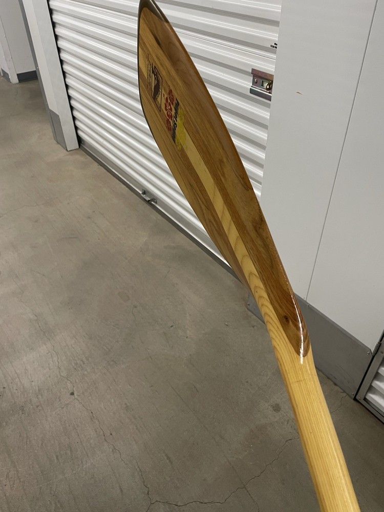 Vintage Bending Branches Starlite Canoe Paddle Single Bend