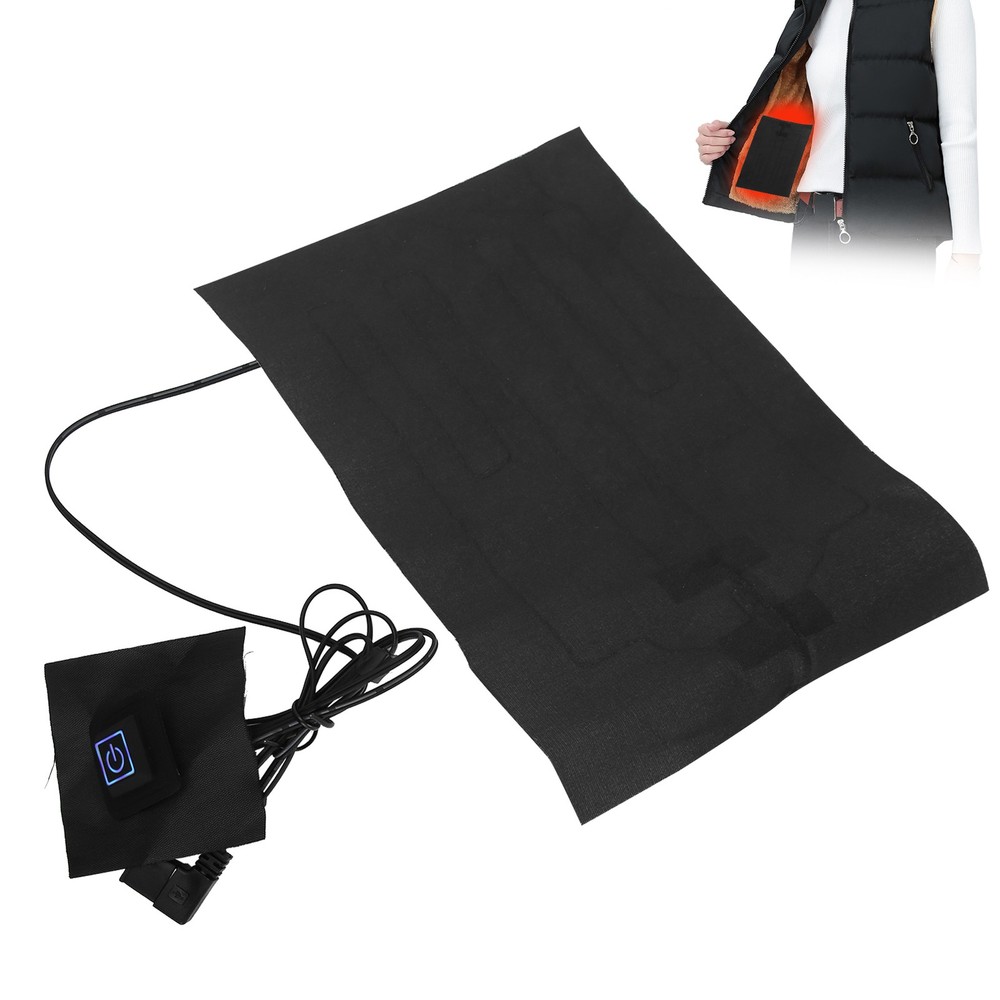 Temperature Adjustable Electric Heating Sheet USB Heating Pad For Clothes Vest