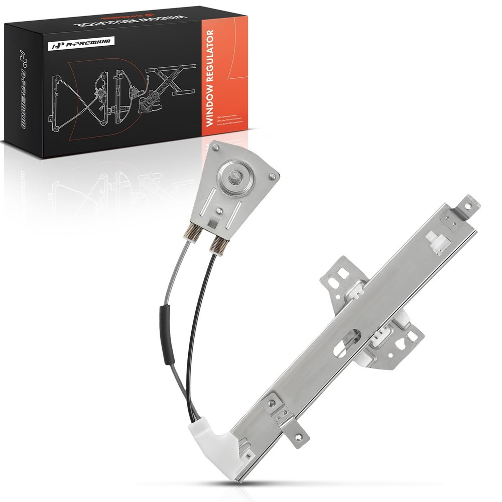 Manual Window Regulator Rear Driver Side Compatible with Suzuki Esteem 1995-2002