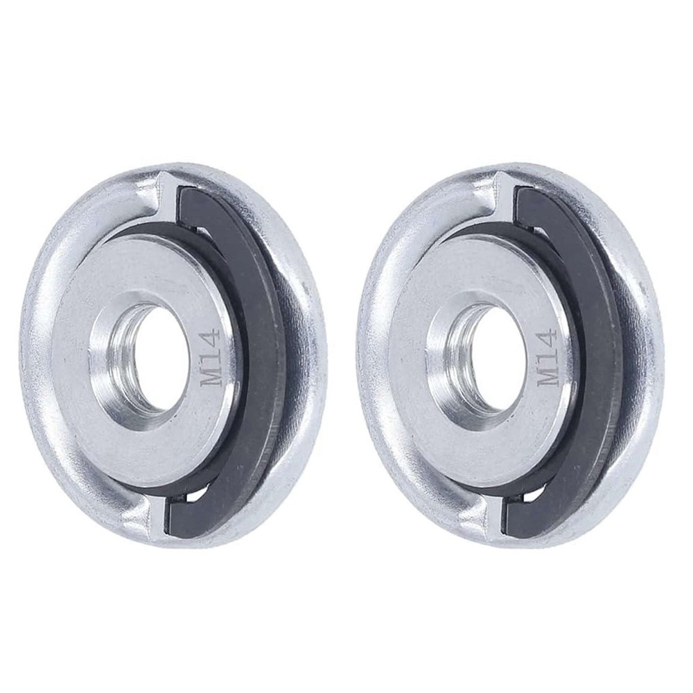 2PCS M14 Self-Locking Press Plate for Grinders Compatible with Diamond Plates